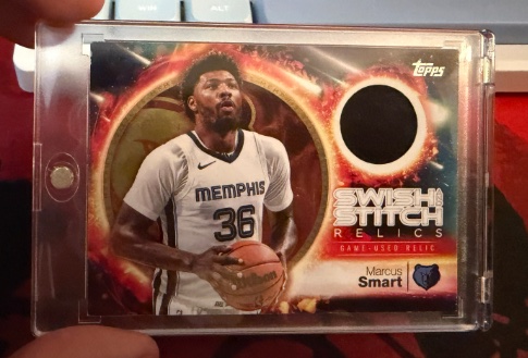 Marcus Smart Memphis Grizzlies game-used relic trading card