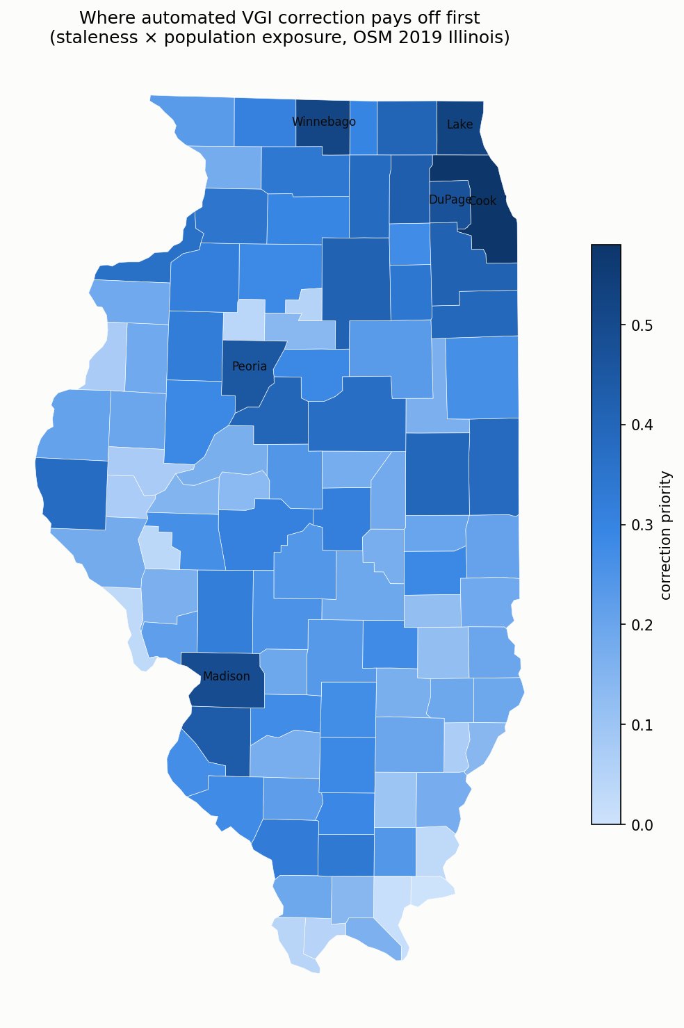 Deployment priority choropleth