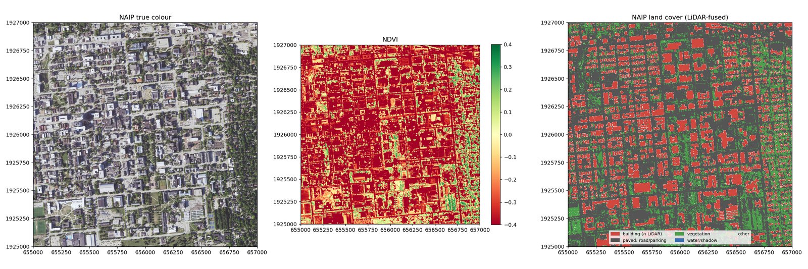 NAIP land cover segmentation